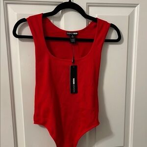 Fashion Nova Red Bodysuit